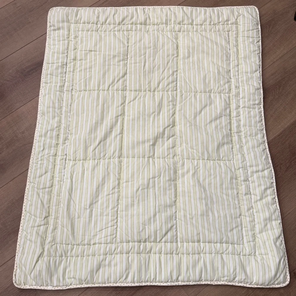 Kidsline Zanzibar Giraffe Alligator Turtle Lion Elephant Baby BlanketGreen 43x35